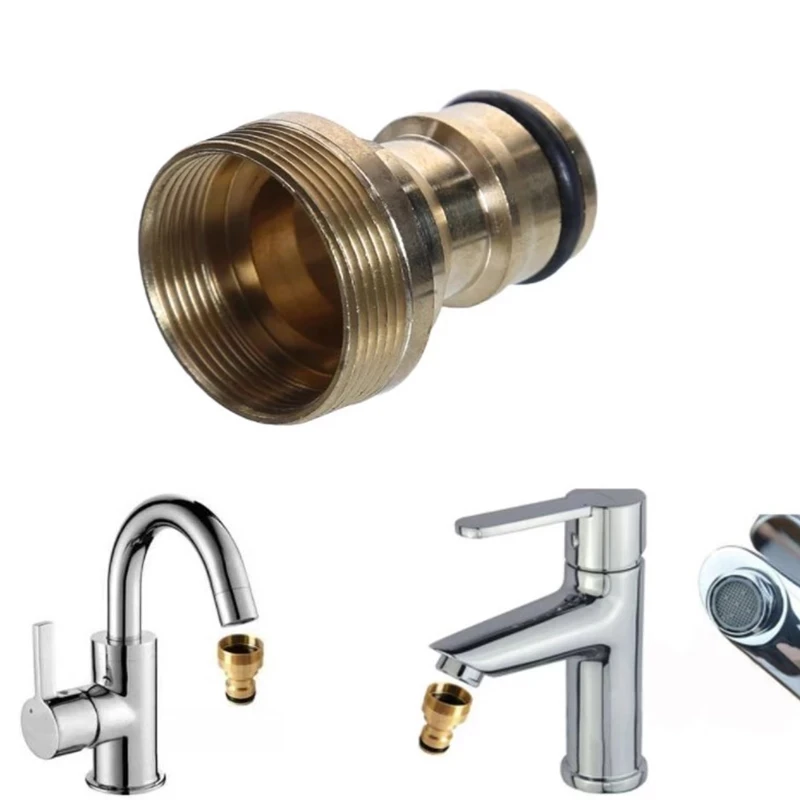 

NEW Universal Faucet Extender Brass Hreaded Hose Water Pipe Connector Tube Tap Adaptor Garden Pipe Adaptor Kitchen Accessories