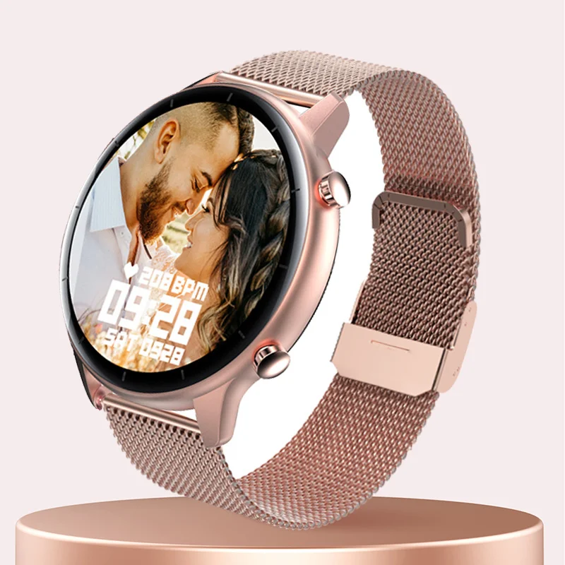 

2021 Smart watch IP68 Waterproof Smartwatch Women Men watches Fitness watch Heartbeat meter Android Apple Samsung Women