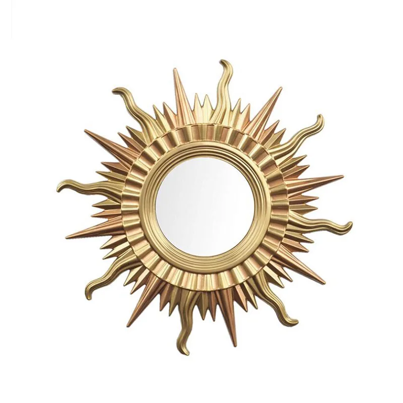 

DIY Crystal Epoxy Resin Mold Sun Disk Irregular Mirror Frame Mold Ornament Silicone Mold Handmade Crafts Making Tool Accessories