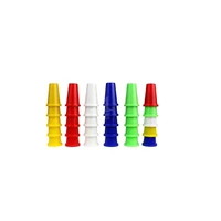 magic fingertip finger stall colorful thimble magic tricks cups prop stage magia show e3099