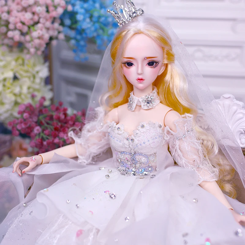 DBS мечта фея 1/3 bjd 62 см совместное тело пользовательские куклы золотые волосы