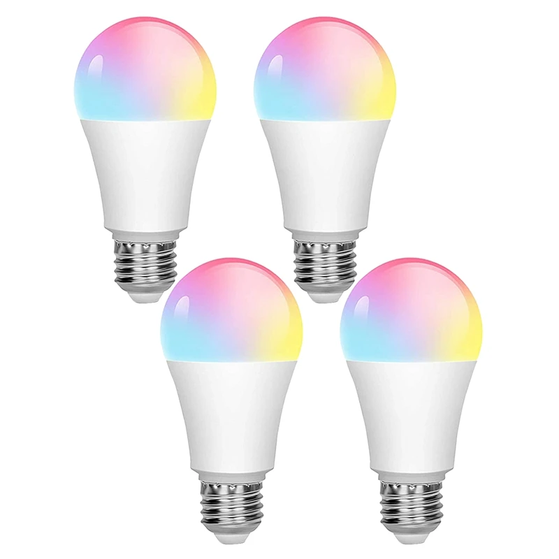 4 шт. лампы A21 B22 2700 лм RGB от 6500 К до к 10 Вт | Электроника