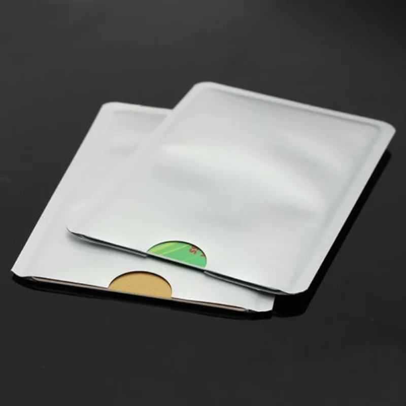 

New 10pcs Credit Card Protector Secure Sleeves RFID Blocking ID Holder Foil Shield SCI88
