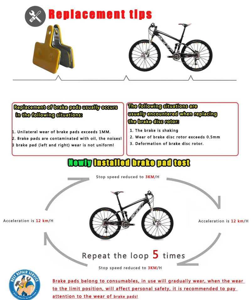 4 пары керамических дисковых тормозных колодок для велосипеда SHIMANO Orion/auрига Pro M375