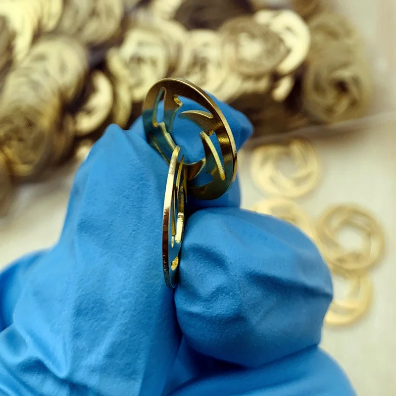 Складной нож 2 шт. латунная шайба медная прокладка для Benchmade 710 720 723 550 551 552 ножи