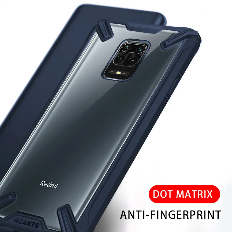 Прозрачный акриловый противоударный армированный чехол из поликарбоната и ТПУ