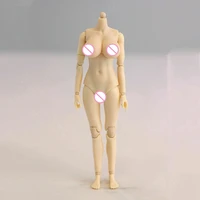 in stock heng toys 112 female flexible body model pvc pale skin big chest figure model