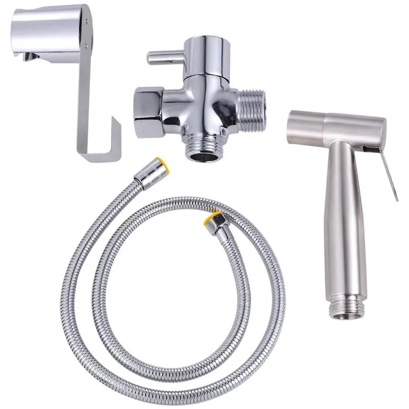 4 шт. ручной смеситель для унитаза из нержавеющей стали|Смесители биде| |