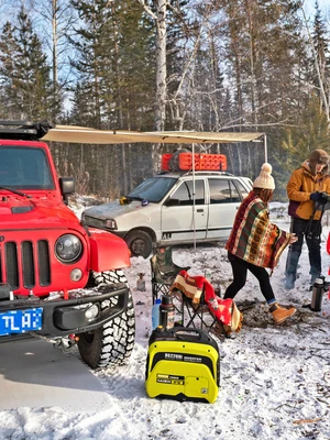 2000 Вт портативный автомобильный бензиновый генератор 220 В постоянного