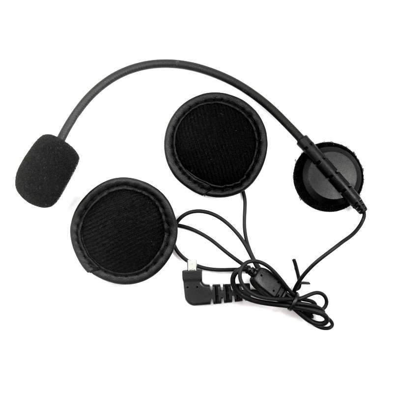 Мини 8 контактный микрофон динамик 2 шт. для мотоциклов Bluetooth переговорное
