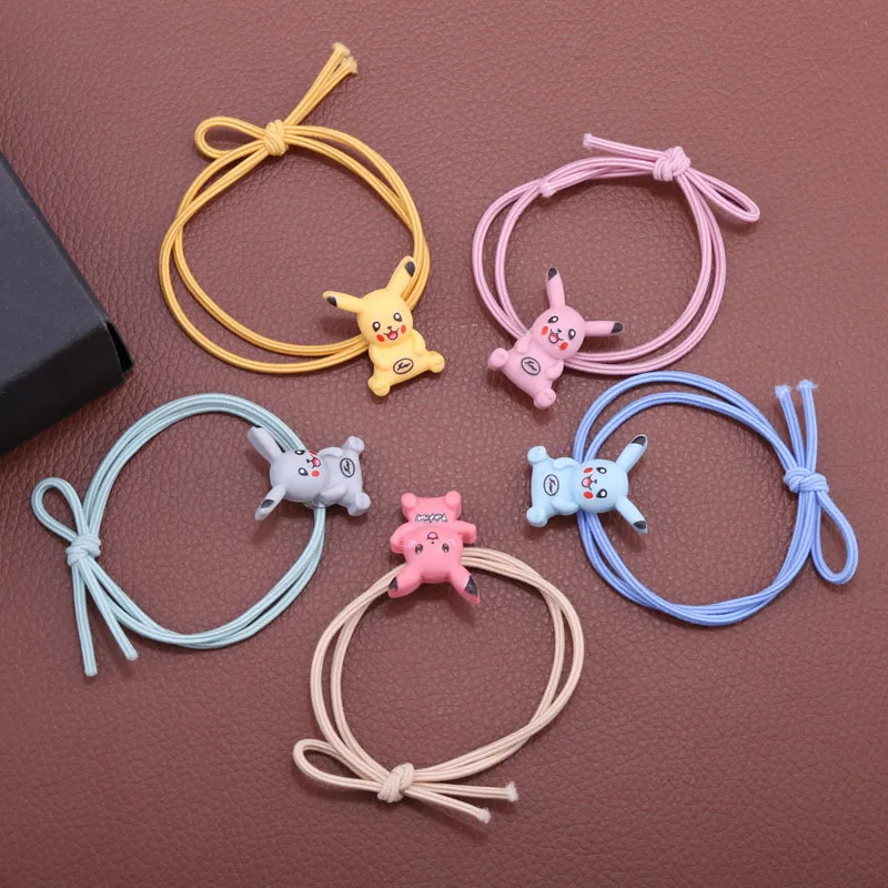 Покемон Пикачу милая и мультяшная повязка на голову аксессуары для волос