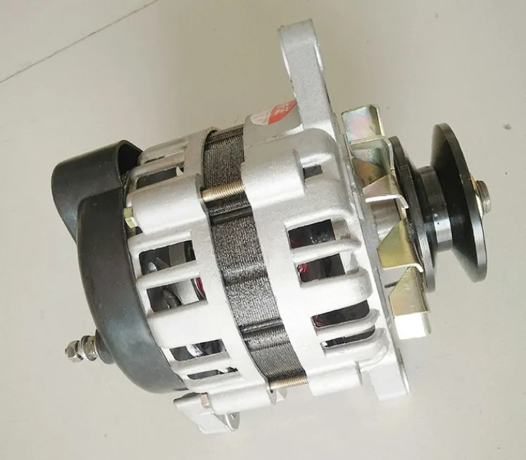 Малый бытовой генератор переменного тока 220 В шкив постоянный магнит постоянное