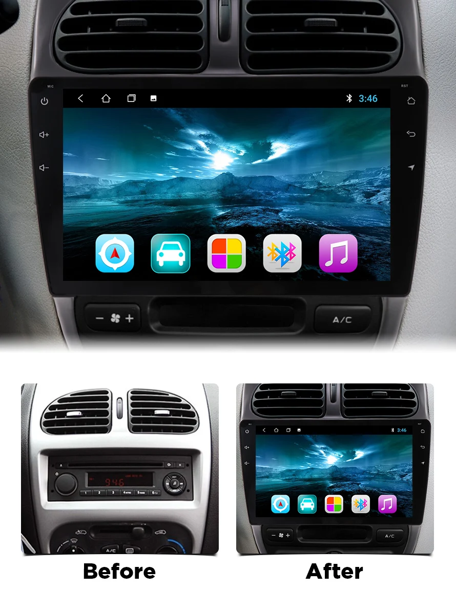 Asvegen 9 дюймов Ram 2G Android 7,1 четырехъядерный автомобильный Радио dvd-плеер для PEUGEOT 206 стерео Wifi Bluetooth Мультимедиа gps навигация