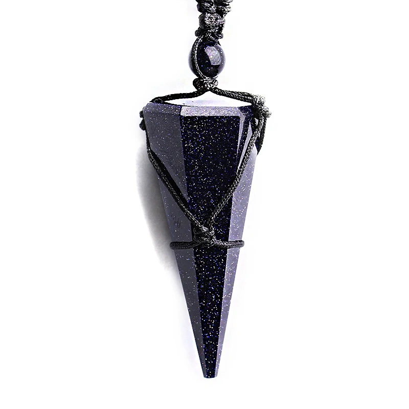 Jingzeyi горячая Распродажа подлинные подвески из голубого песочного камня подвеска