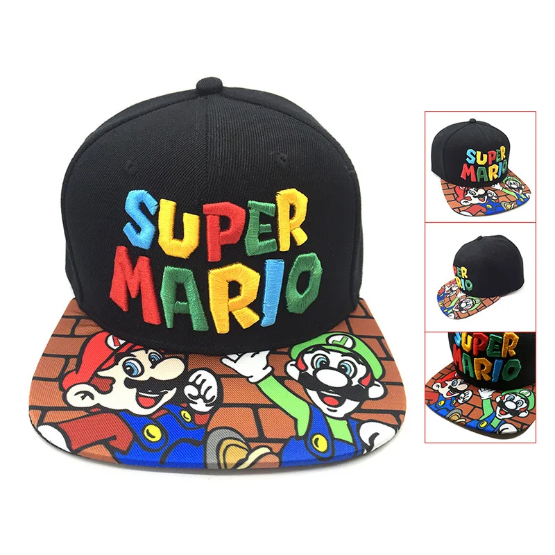 Новый Супер Марио для косплея реквизит бейсбольная шляпа Bros Косплей Кепка игра