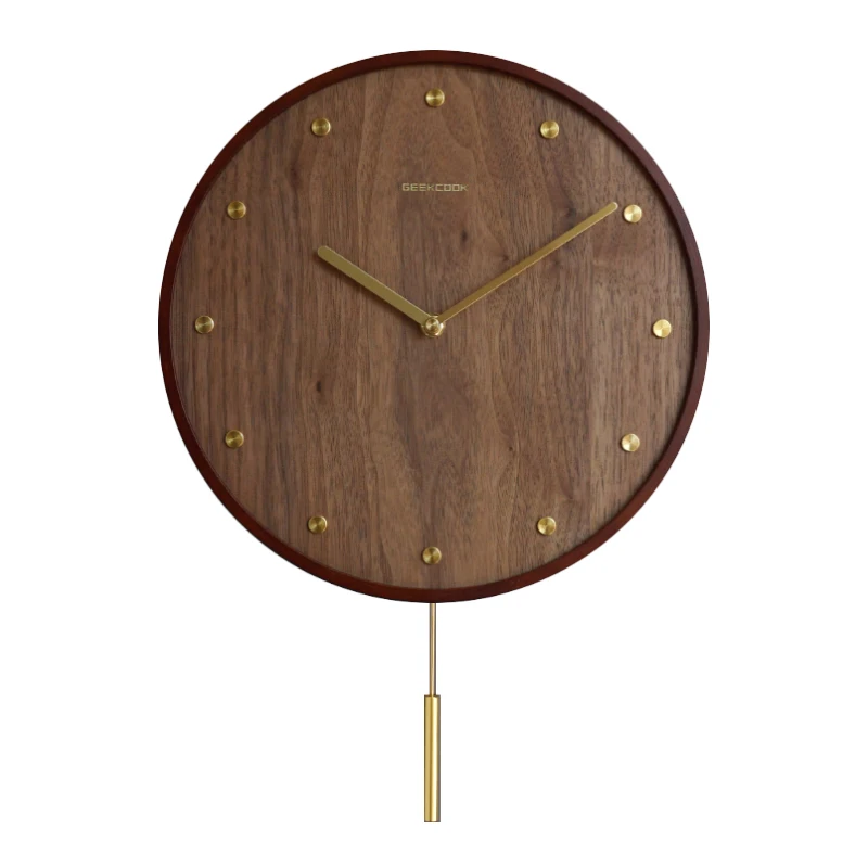 

Fashion Luxury Wall Clock Nordic Modern Design Living Room Digital Round Wall Clock Vintage Relogio De Parede Home Clock DL50WC