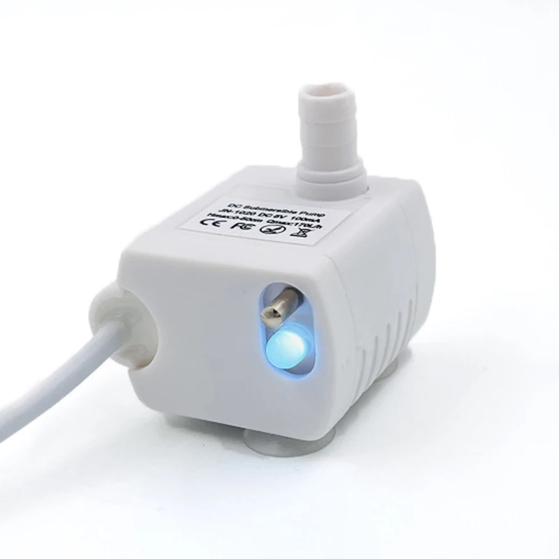 Водяной насос светодиодный светодиодсветильник кой погружной фонтан для кошек и