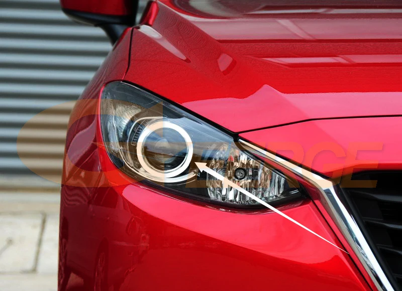 Для Mazda 3 Mazda3 Axela 2014 2015 2016 галогенная фара RF remote Bluetooth APP многоцветный ультра яркий RGB