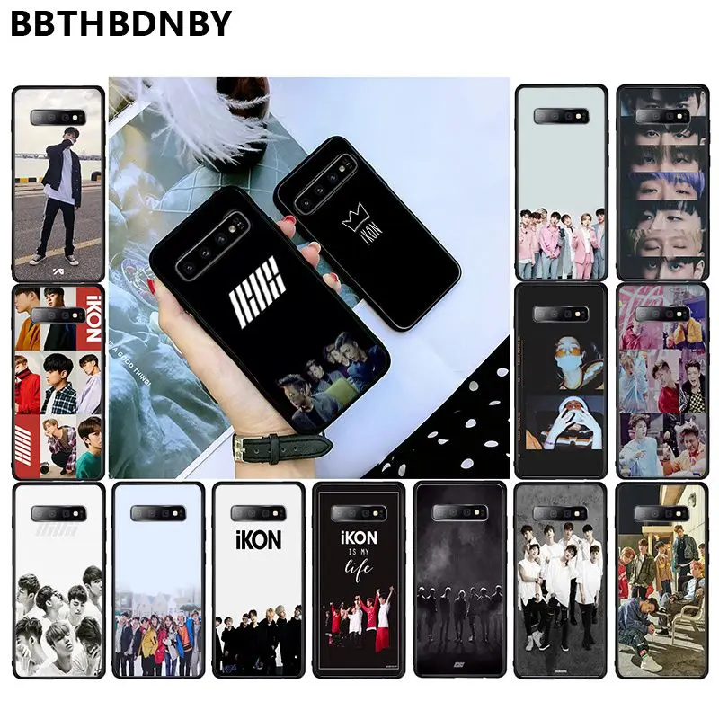 Чехол для телефона IKON Kpop Is My Life TPU Мягкий силиконовый чехол samsung S10 S9 plus S6 edge S7edge S8plus