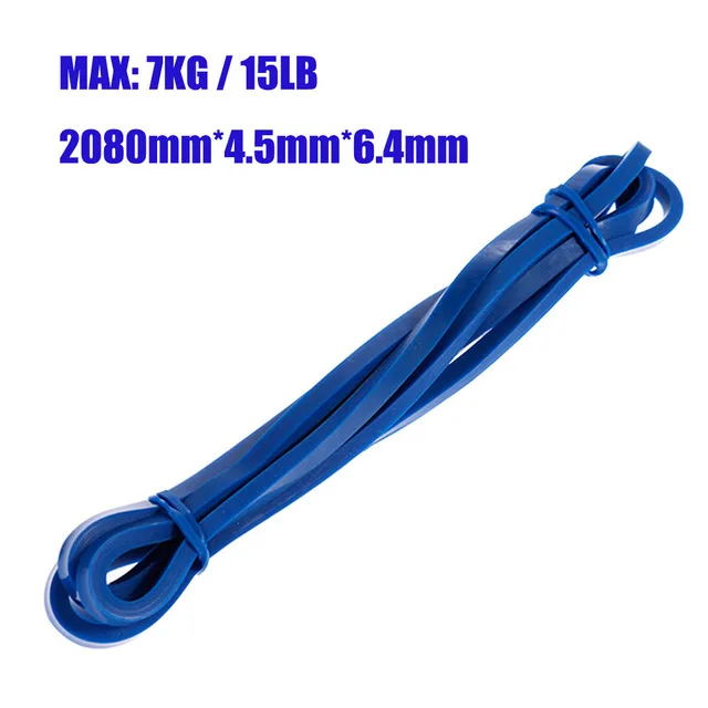 Blue 208cm Фитнес-резинки, эспандер, унисекс, 208 см, Йога, спортивные резинки, петля, экспандер для упражнений, спортивное оборудование#4 - Цвет: Blue 208cm
