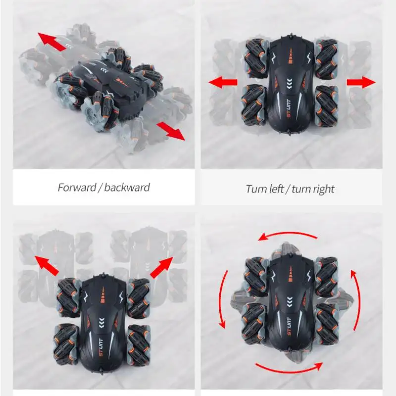 lbla 4wd 24g дрифт трюк rc автомобиль 360 гр