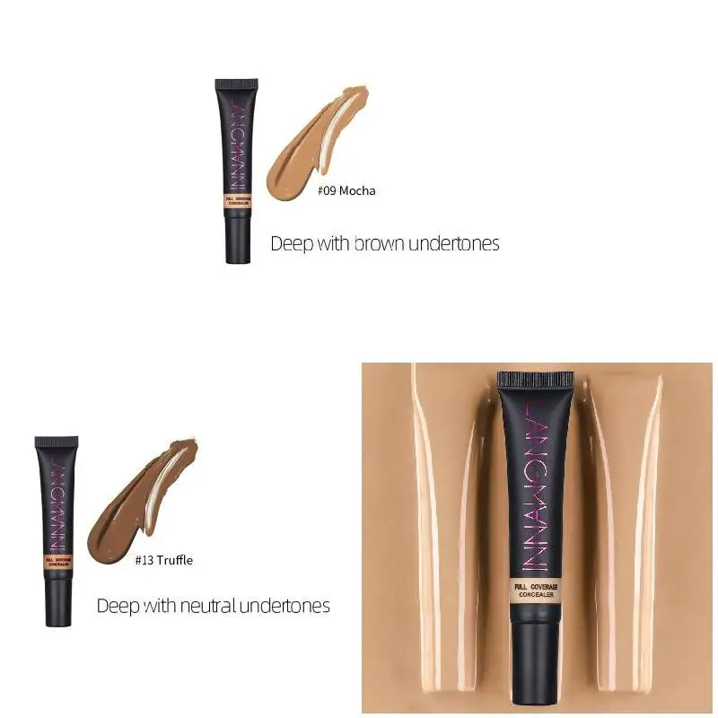 

High Quality Hose Concealer Covering Freckles Acne Marks Dark Circles Foundation Cream Makeup