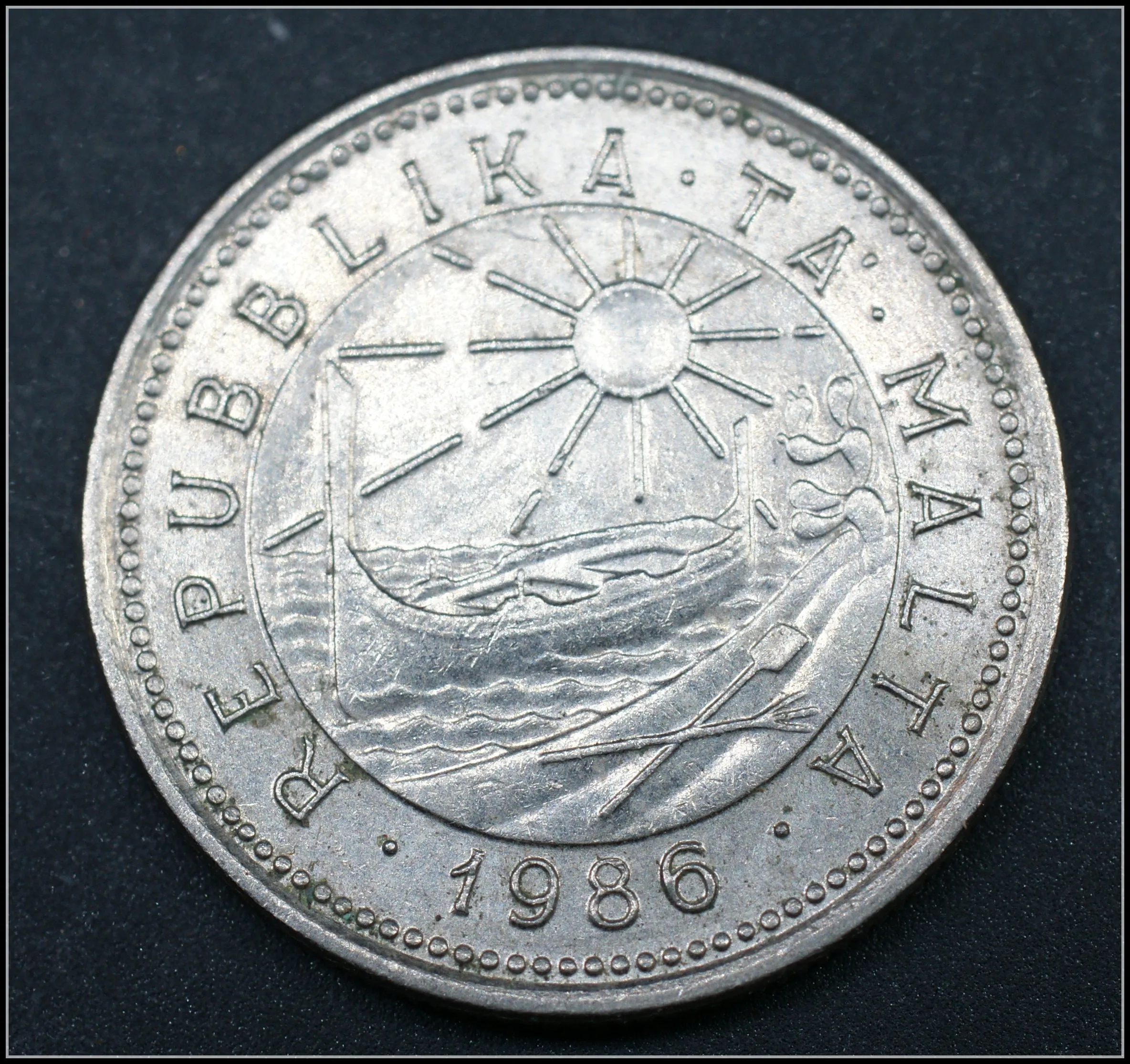 Malta 2 Cents Coins 1986 Edition Europe 100% Real and Original Coin | Дом и сад