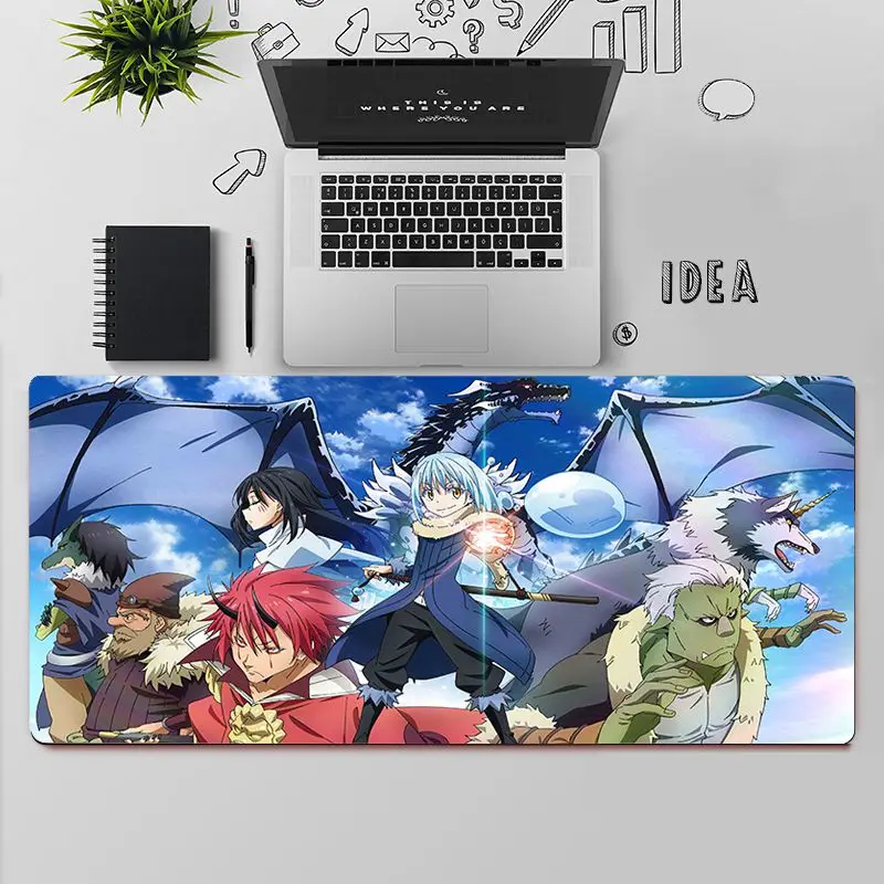 

YNDFCNB Top Quality Anime Slime MousePads Computer Laptop Anime Mouse Mat Free Shipping Large Mouse Pad Keyboards Mat