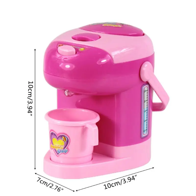 

Children Kid Boy Girl Mini Kitchen Electrical Appliance Water Dispenser Toy Set Early Education Dummy Household Pretended Play