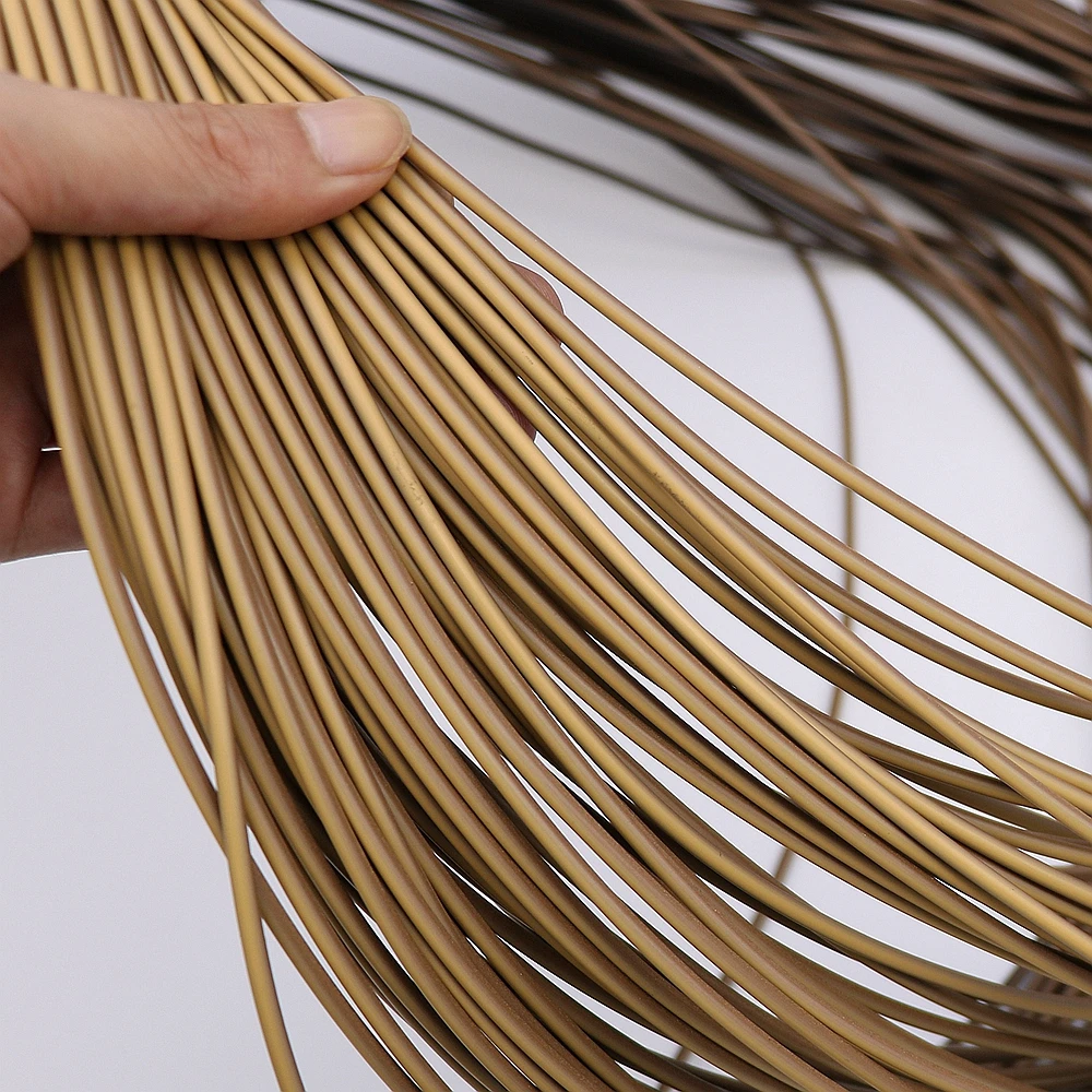 

3MM 500G PE Rattan Round Weaving Material Synthetic Plastic Rattan And Repair Chair