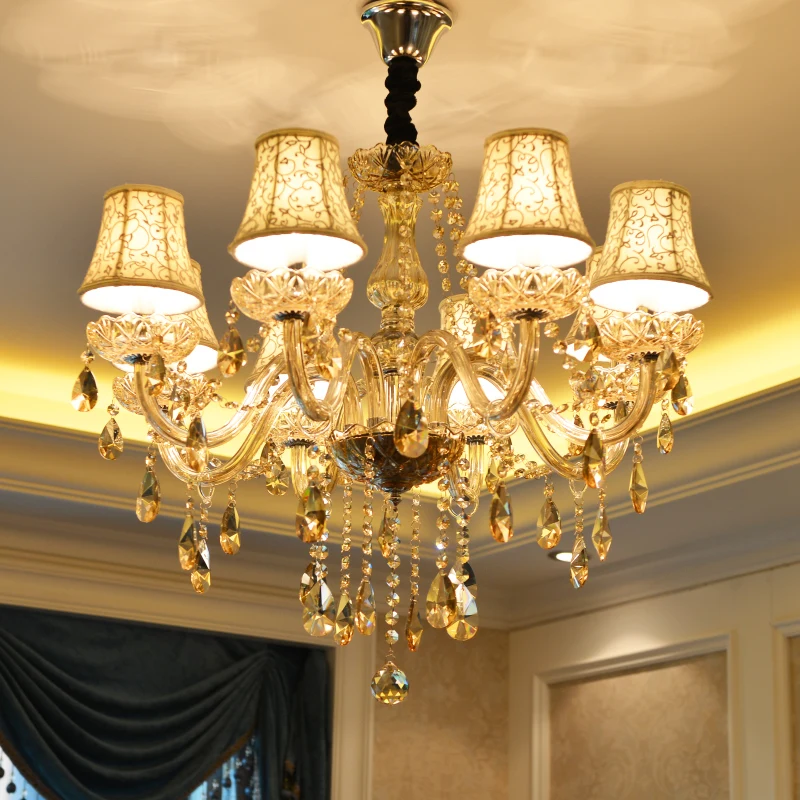Большая Хрустальная люстра Светильники для гостиной спальни кухни современные