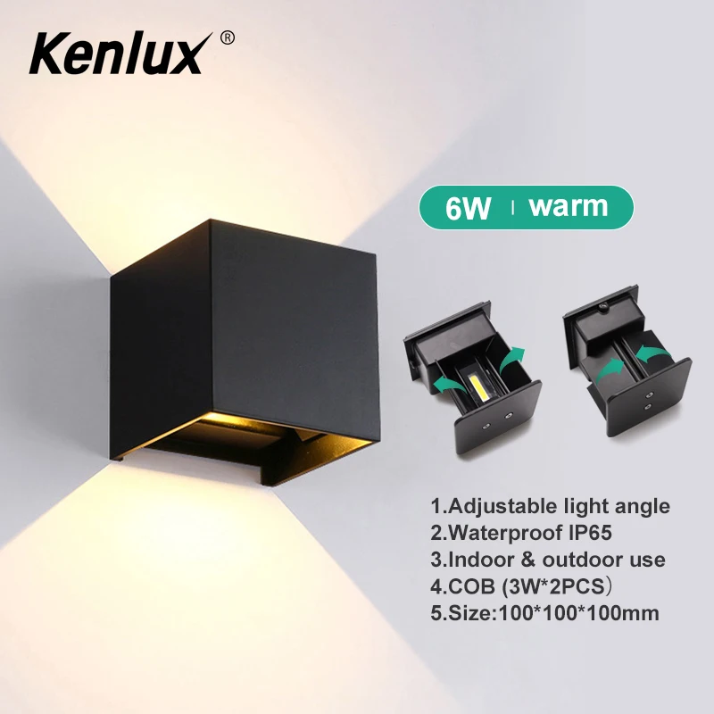 Настенный светильник светодиодный водонепроницаемый IP65 | Лампы и освещение