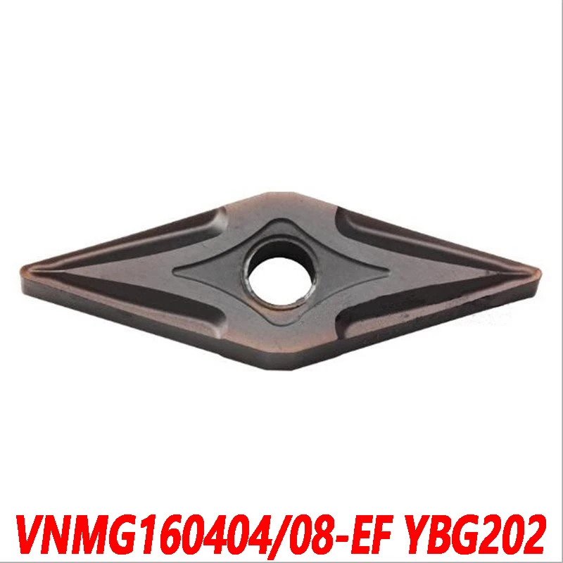 

100% Original VNMG VNMG160404-EF YBG202 VNMG160408-EF 10pcs Carbide insert CNC lathe blade Quality assurance High Efficient