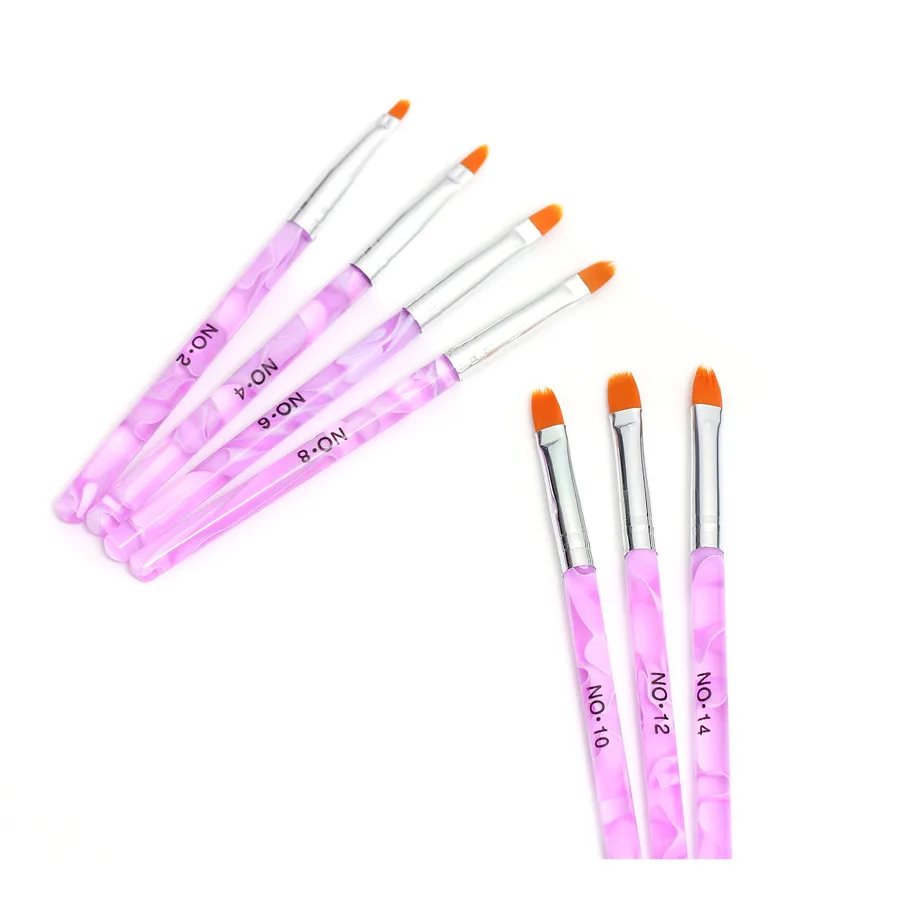 Кисть лайнер ручка для рисования акриловая кисть ногтей градиентный маникюр