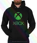 Черная мужская толстовка с логотипом Microsof Xbox One 360