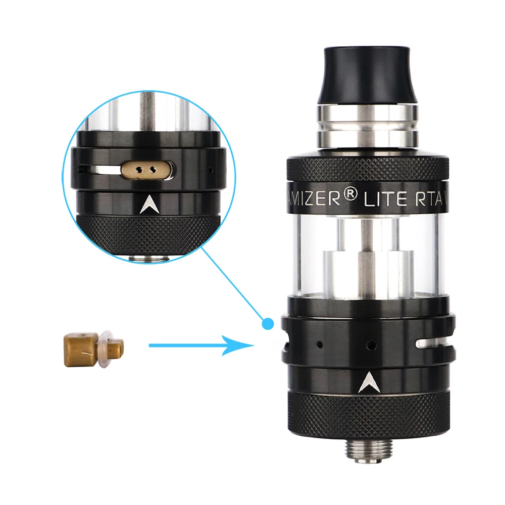 Оригинальный паровой ароматизатор Lite V1.5 RTA 3 5/4 5 мл 23 мм бак 2 AFC варианты отверстия
