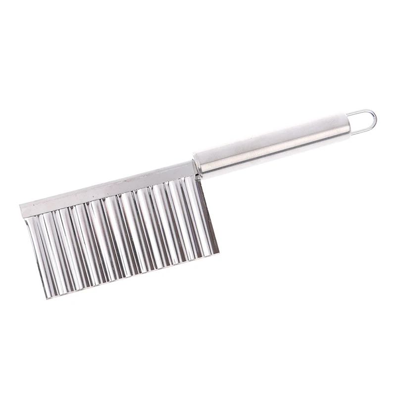 1 шт. Нержавеющая сталь картофеля волна кухонные аксессуары нож картошка фри