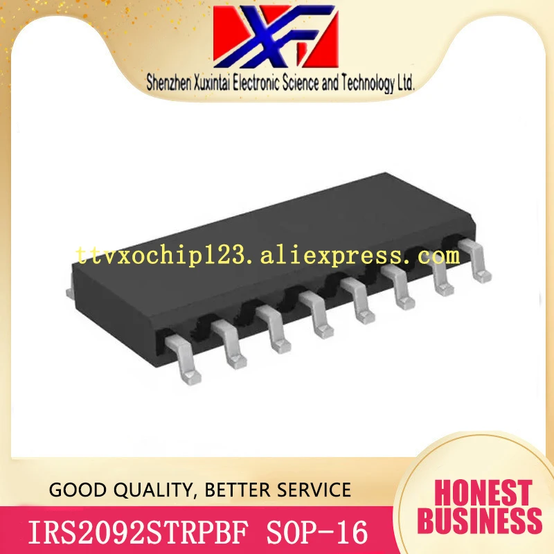 

10Pcs/Lot IRS2092STRPBF IRS2092S SOP-16 IC AMP CLASS D MONO 16SOIC