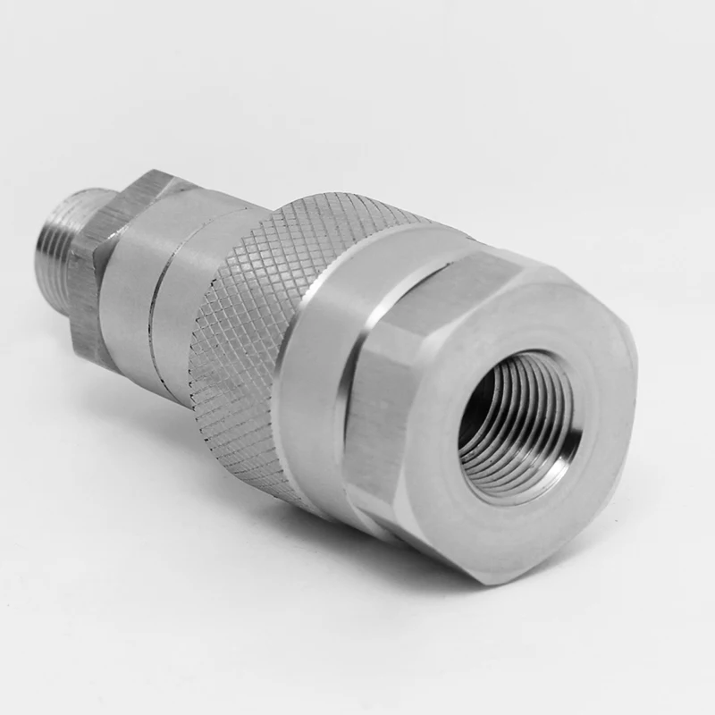 1pc NPT 3/8 гидравлический быстросъемный соединитель для оборудования высокого