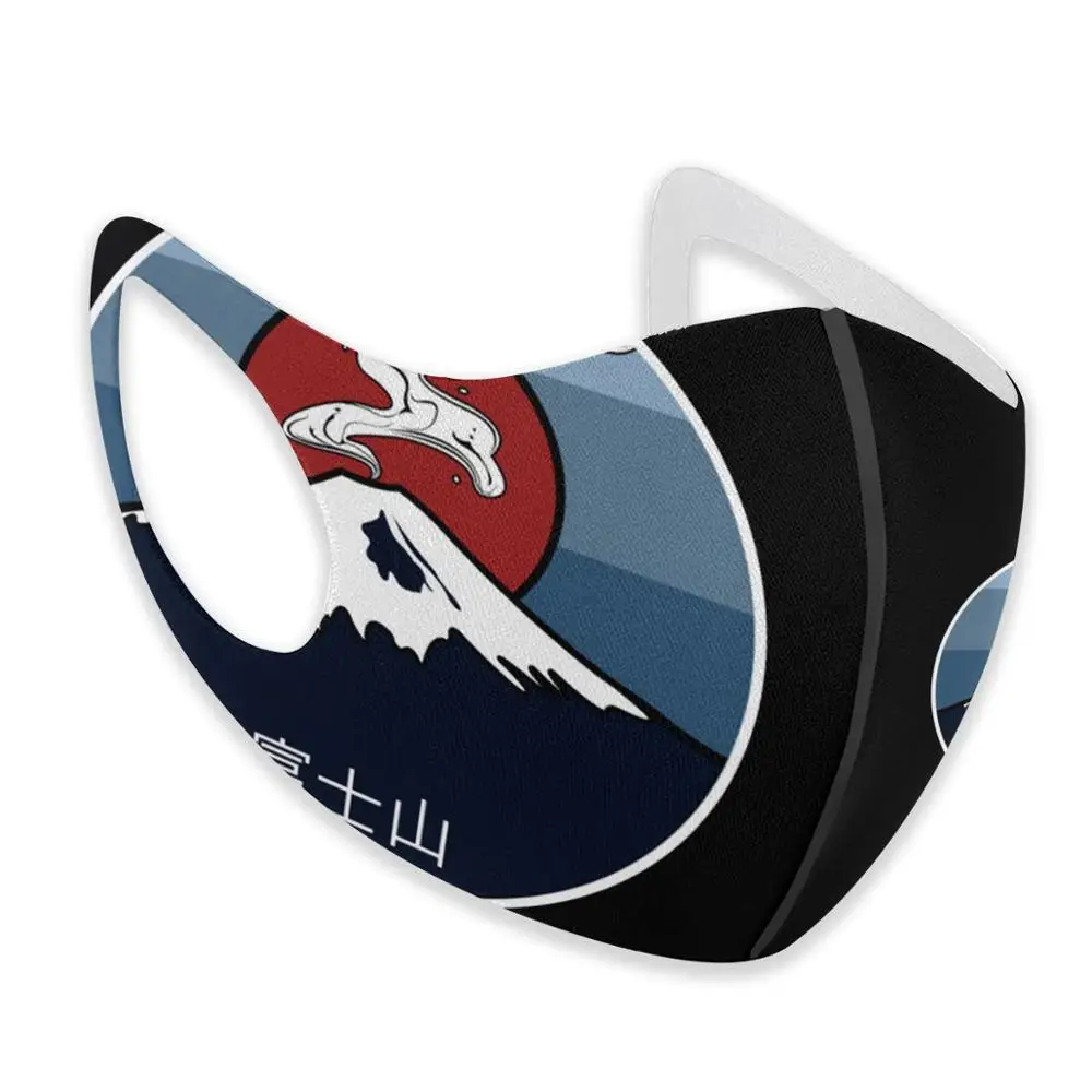 Fuji японский вулкан хлопок Защита lavable Моющиеся Многоразовые дети мужчины женщины