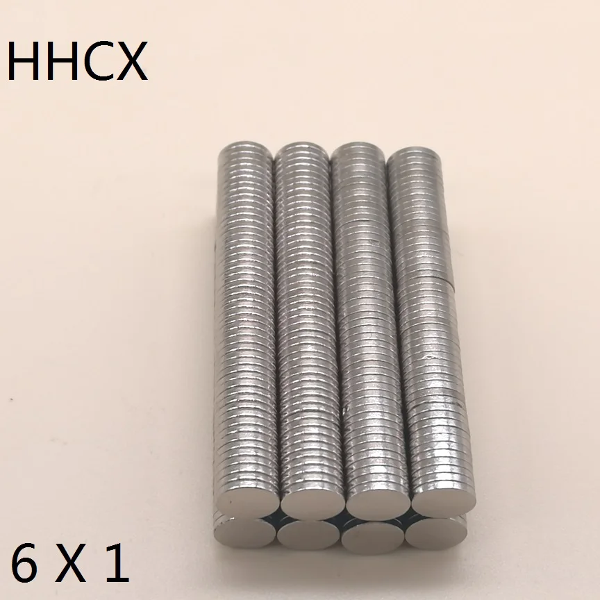 50 шт./лот дисковый магнит 6x1 N35 6*1 для динамика | Обустройство дома