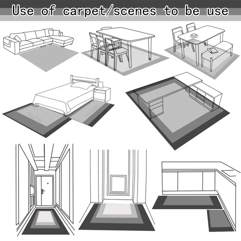 Mind Game Carpet Play Rugs Kid Rug Home Fashion Baby Maze Mat Gift RUG Student Pad Bedroom/Living Room Drop Ship | Дом и сад