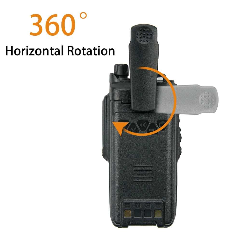 10Pcs Walkie Talkie Belt Clip for Baofeng BF-A58 UV-XR UV-5S GT-3WP UV-9R UV-9RPlus Two Way Radios Replacement Belt Clip