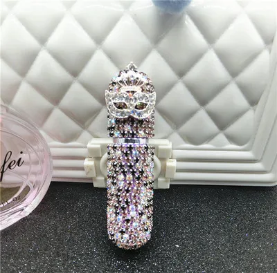Парфюмерная бутылка портативная мини увлажняющая дорожная бутылка с распылителем Лейка пустые бутылки органайзеры для макияжа Алмазная коробка для хранения - Цвет: No 15