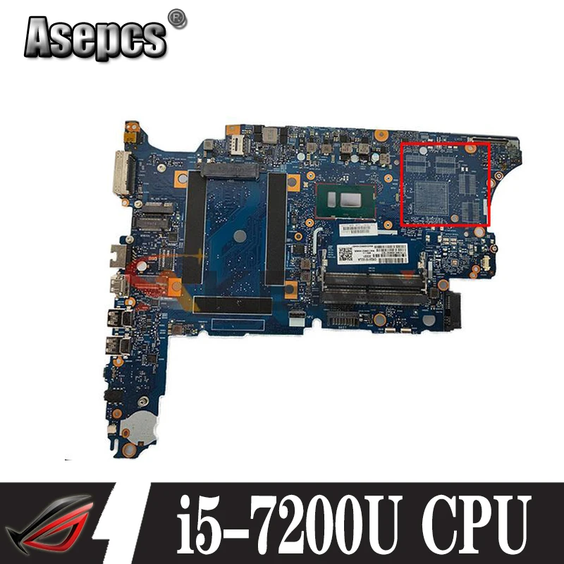 

L24847-601 6050A2930001-MB-A01 For HP ProBook 650 G4 HSN-I14C laptop Motherboard L24847-001 with i5-7200U 100% tested ok