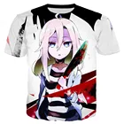 Футболка с 3D принтом ангелов смерти для мужчин и женщин, Повседневная стильная тенниска в стиле Харадзюку, уличная одежда в стиле хип-хоп