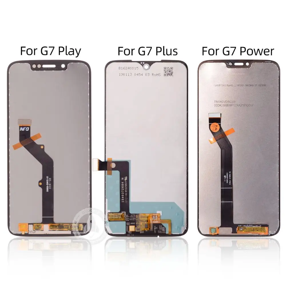 Дисплей для Moto G7 Plus, ЖК сенсорный экран, дигитайзер для Motorola Moto G7 Play G7, дисплей питания, запасные части