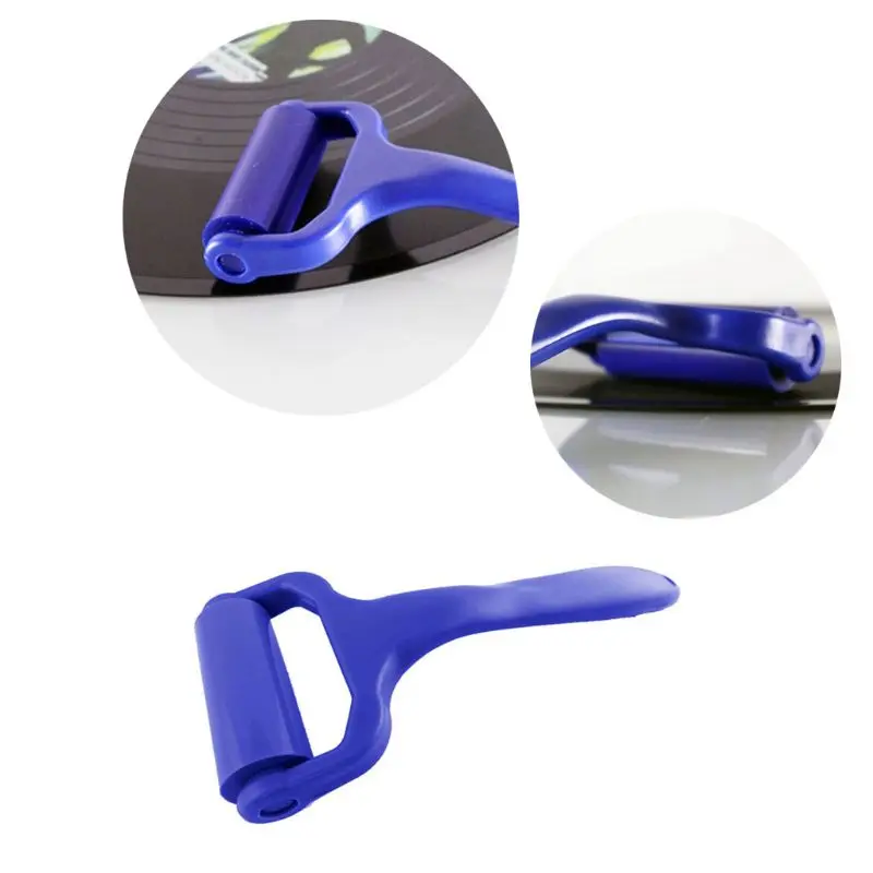 

2021 New Reusable Vinyl Record Cleaner Anti-Static Silicone Cleaning Roller