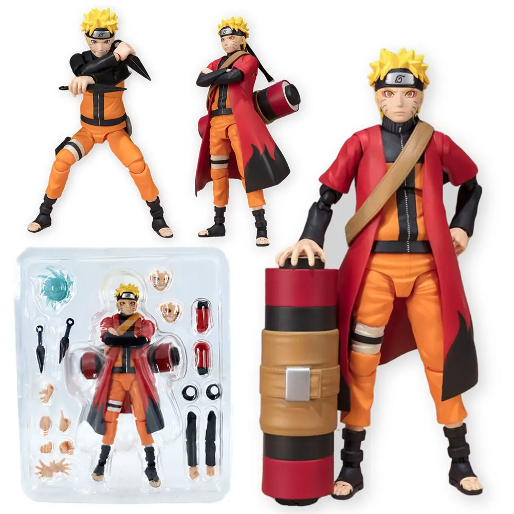 

Anime Uzumaki Naruto SHF Action Figure Cartoon NARUTO Shippuden Figurine Model Movable Joints Children Toy Cool Christmas Gift