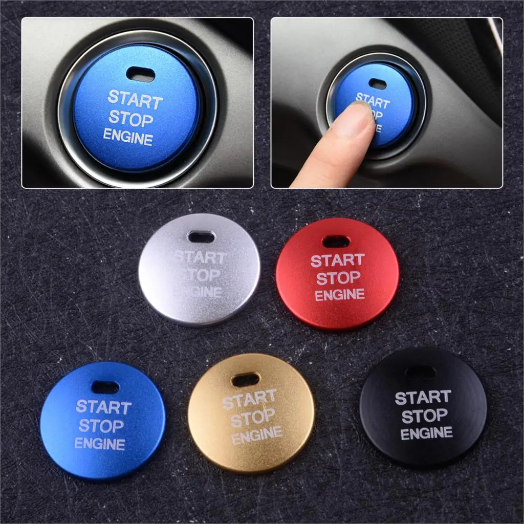 Beler красный/серебристый/черный/синий/Золотой двигатель старт/стоп крышка кнопки